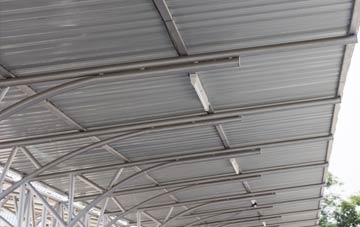 installing Warren Heath metal roofing