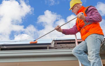 Warren Heath soft wash roof cleaning